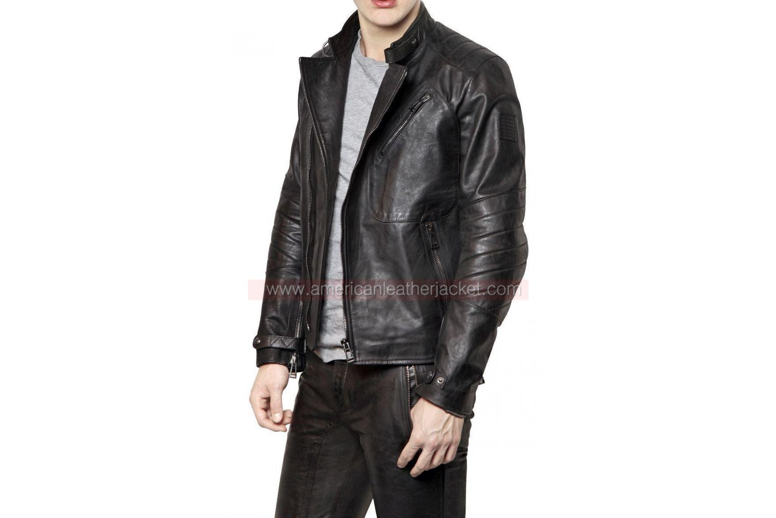 David Beckham Checks Out His Motorcycle During Ride In Beverly Hills